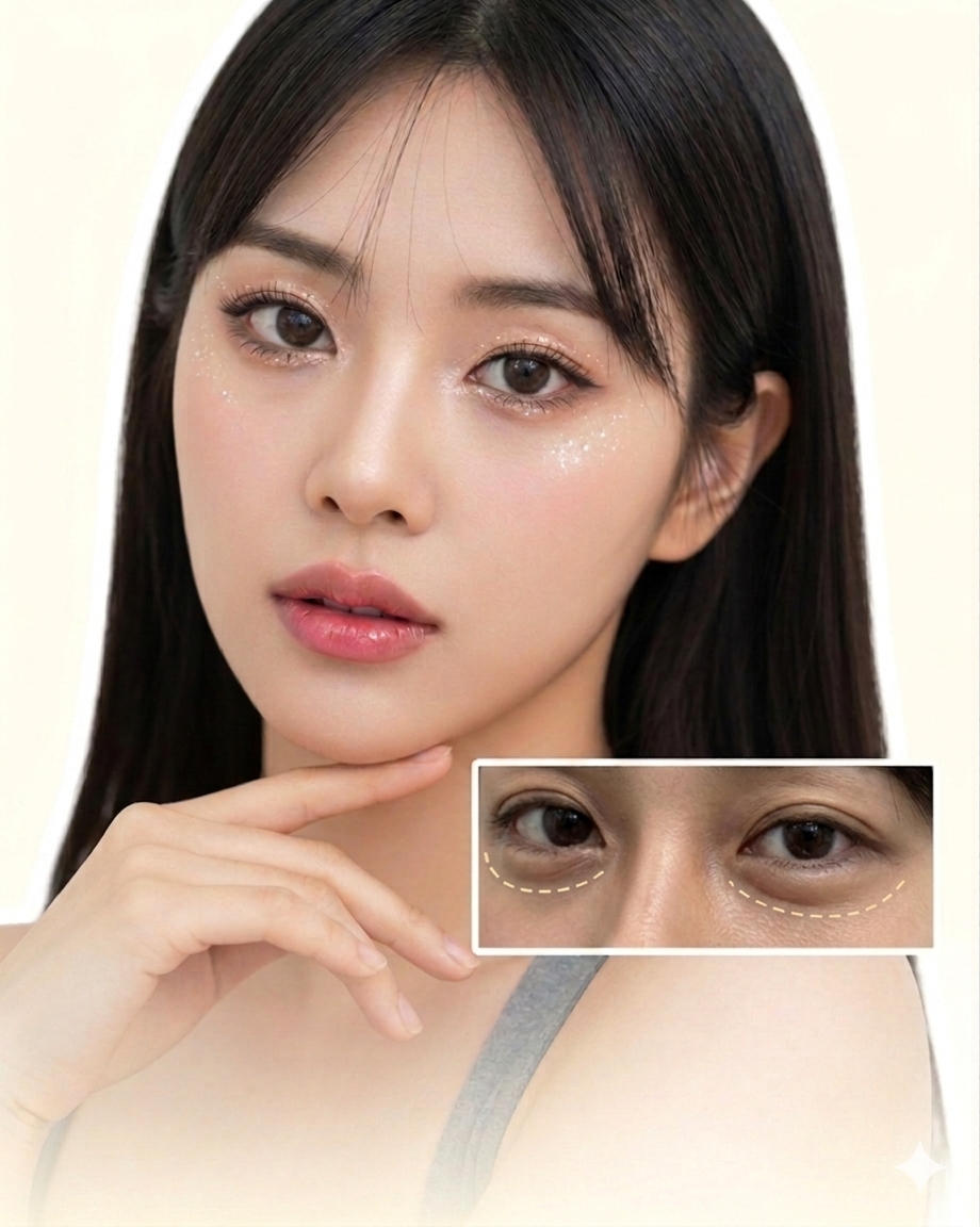 원데이 눈 밑 지방 재배치